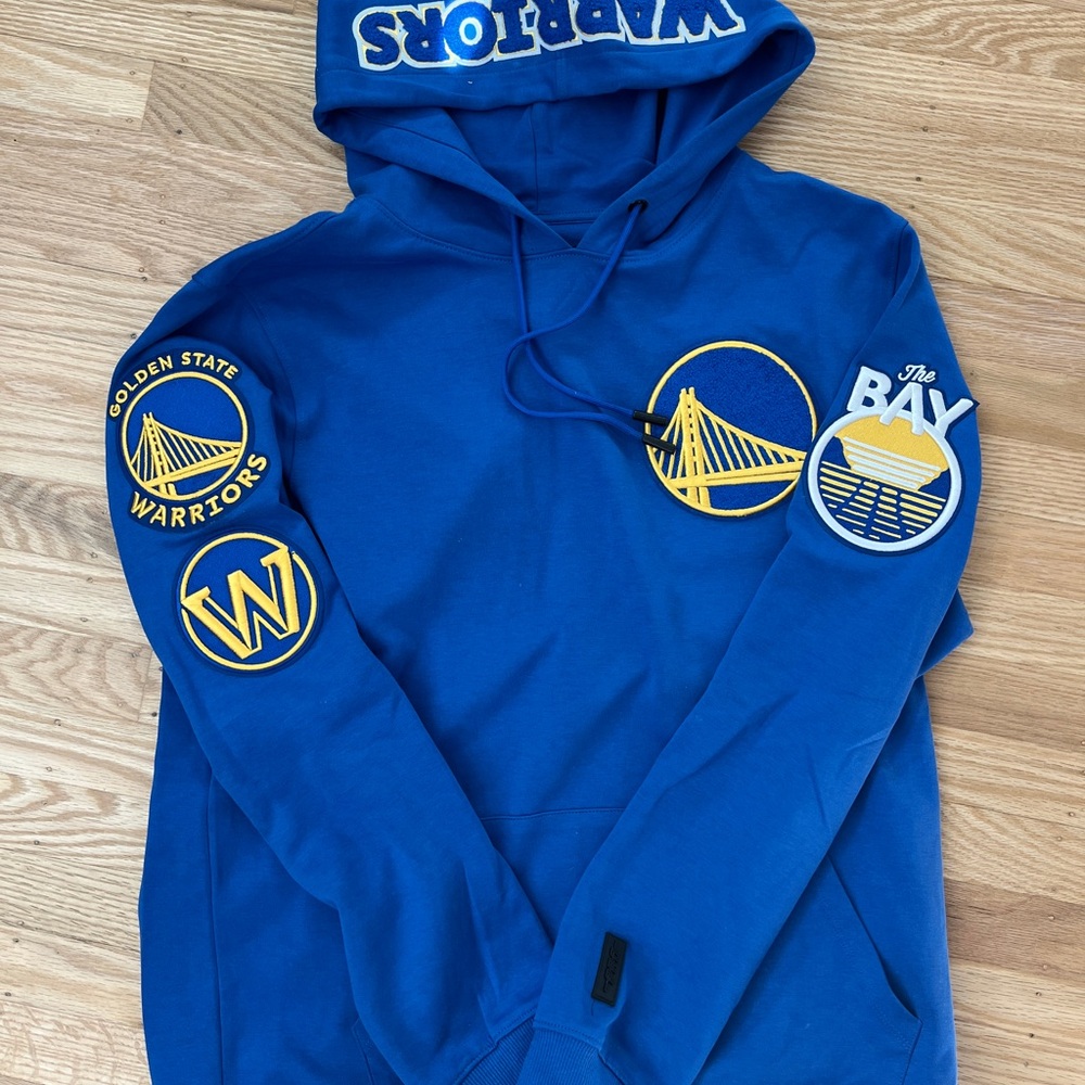 Golden State Warriors Blue Hoodie, Pro Standard XXL, Brand New